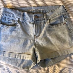 Old navy boyfriend jean shorts